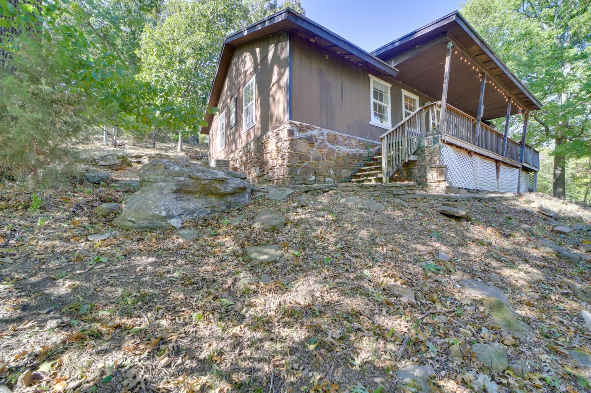 Secluded Vian Retreat Close To Tenkiller Lake Extérieur photo